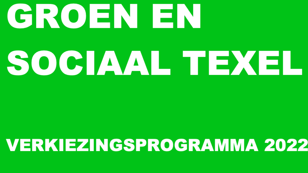 verkiezingsprogramma